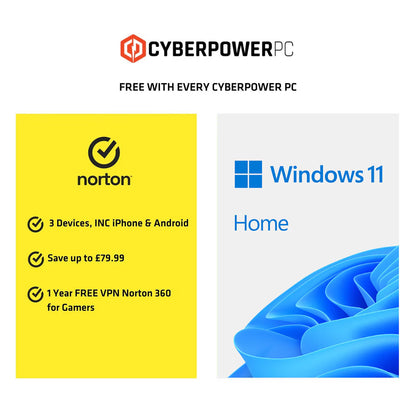 Cyberpower, AMD Ryzen 5, 16GB RAM, 1TB SSD, NVIDIA Geforce RTX 5060 Ti, Gaming Desktop PC