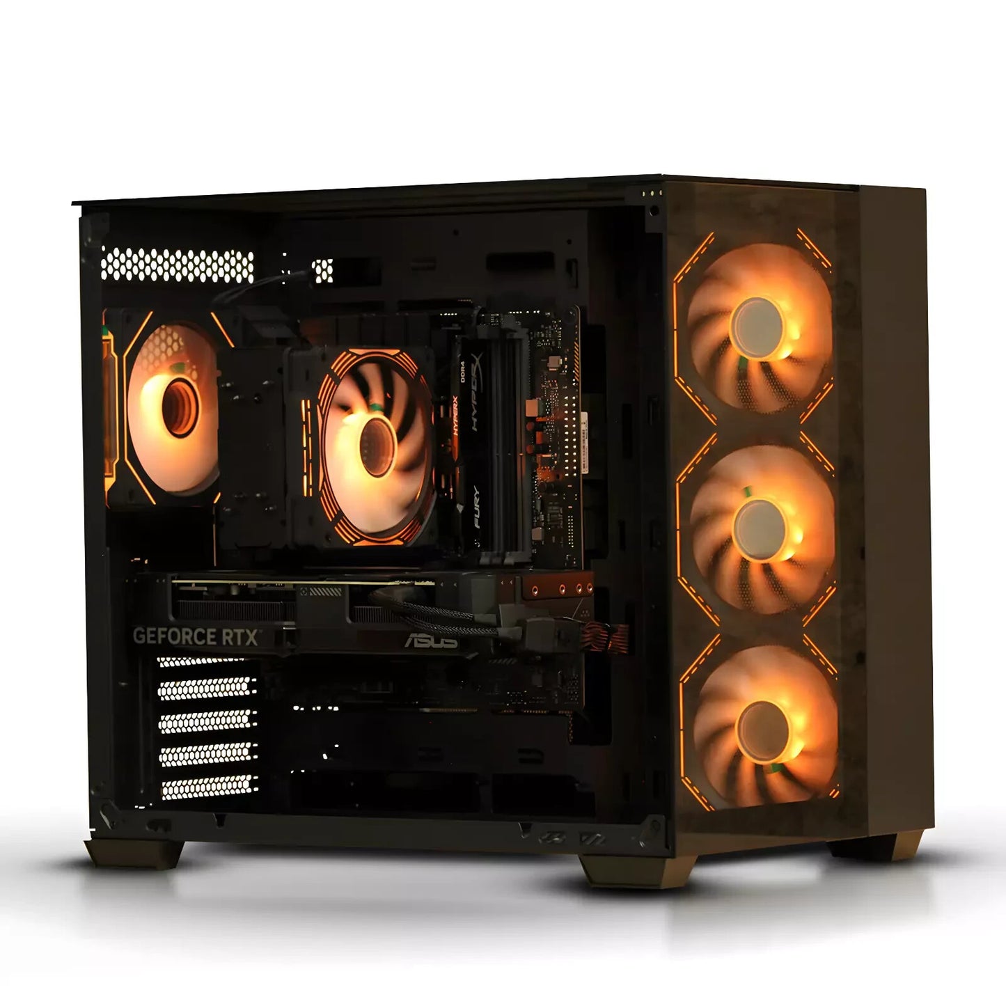 Fast Gaming PC AMD Ryzen 7 5700X , 2TB SSD , 64GB RAM , RTX 5070 TI , Wifi