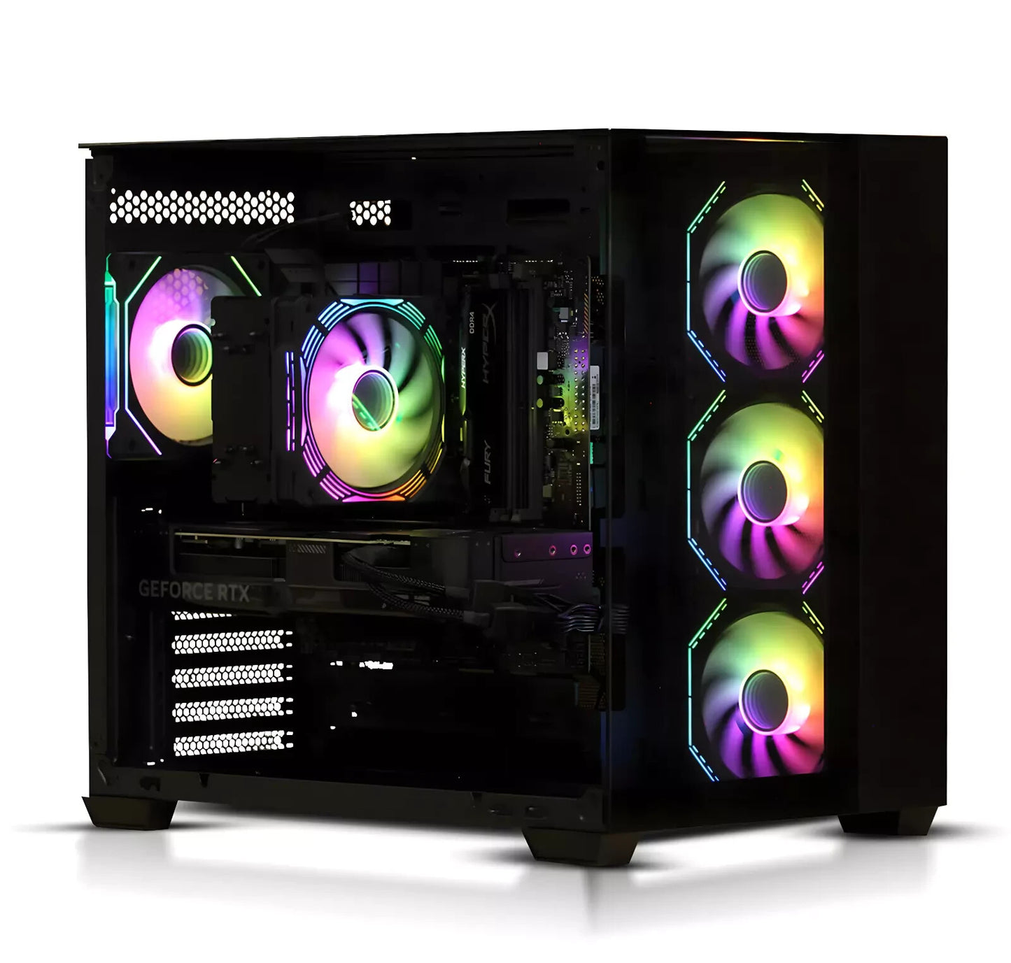 Fast Gaming PC AMD Ryzen 7 5700X , 2TB SSD , 64GB RAM , RTX 5070 TI , Wifi