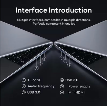 14.1" Intel Core I9-8950Hk Laptop 16GB RAM 2TB SSD Laptops 1920*1080 Notebook PC