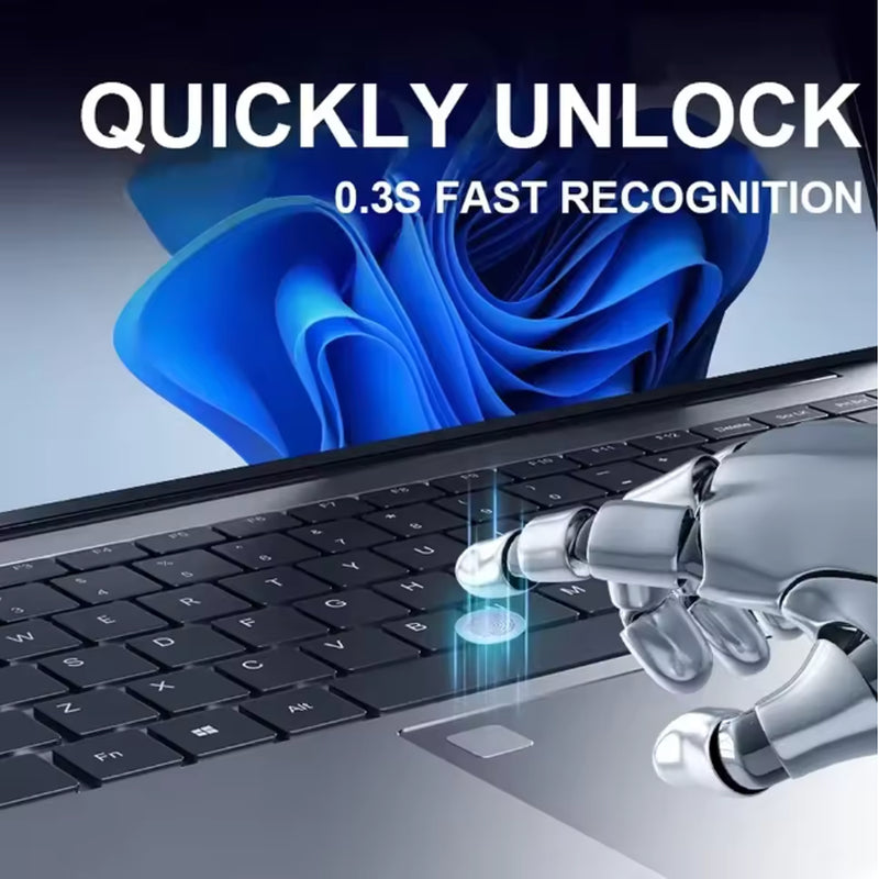 15.6" Intel Core I7 8500Y Windows 11 Pro Laptops Fingerprint Unlock 16GB RAM 2TB