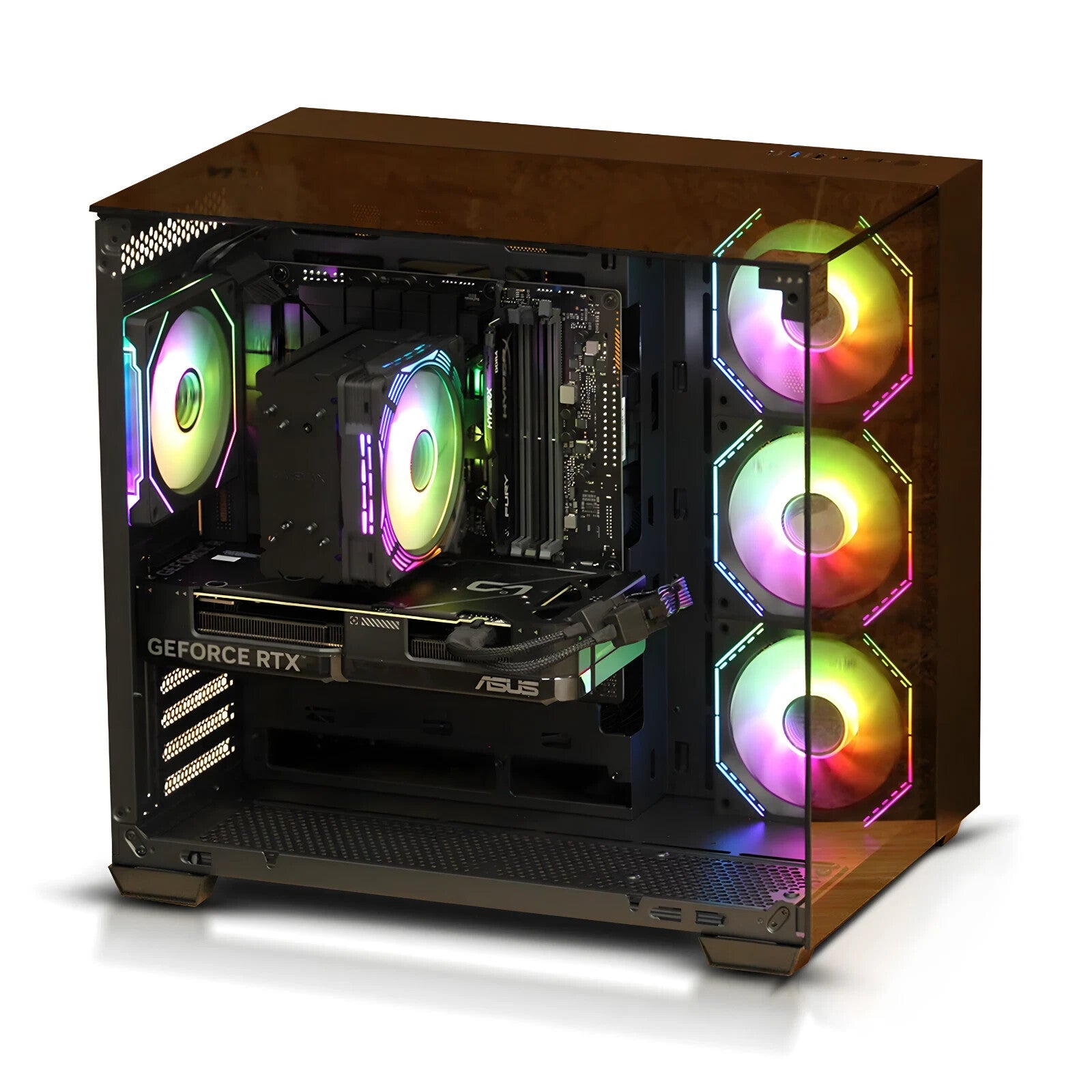 Fast Gaming PC AMD Ryzen 7 5700X , 2TB SSD , 64GB RAM , RTX 5070 TI , Wifi